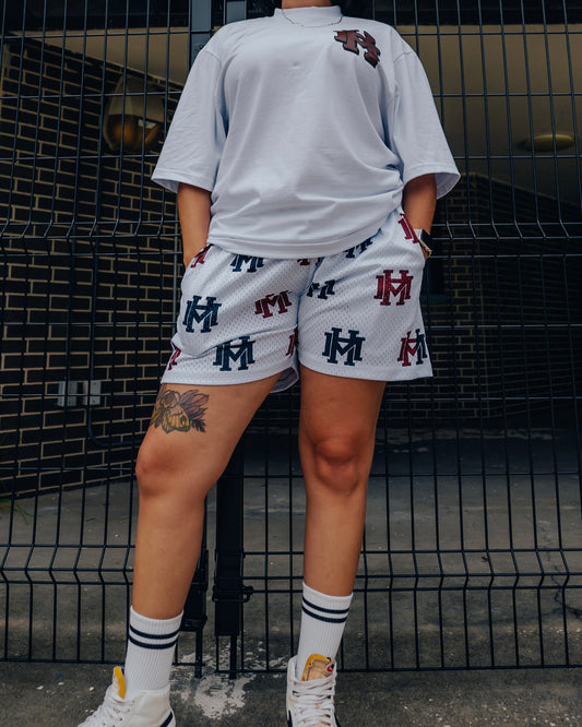 WHITE HM SHORTS