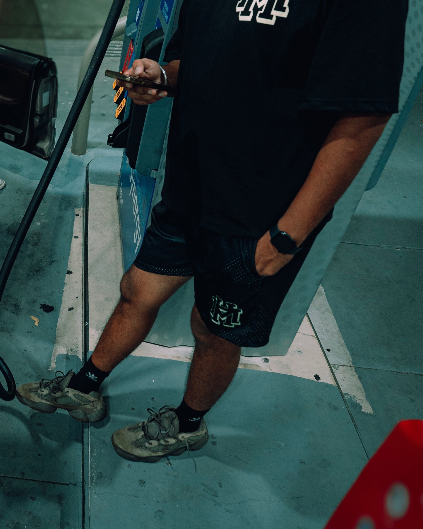 BLACK HM SHORTS